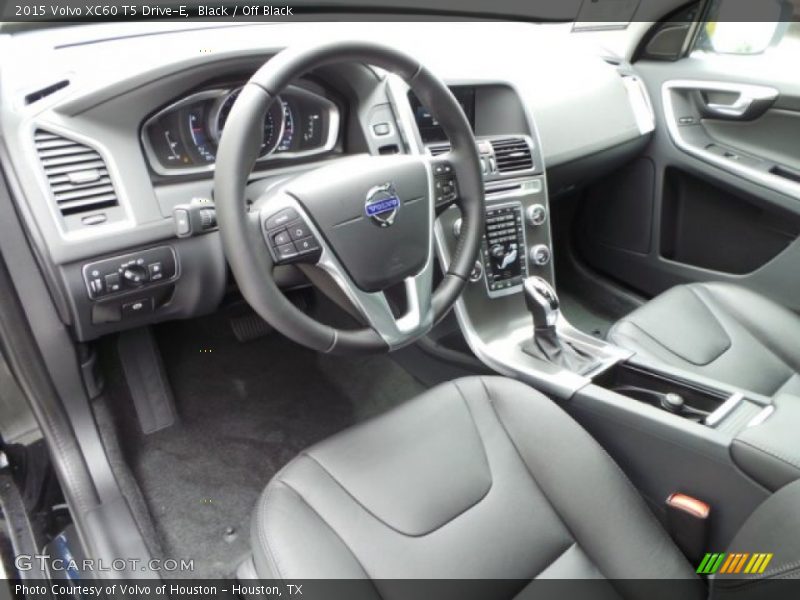 Black / Off Black 2015 Volvo XC60 T5 Drive-E