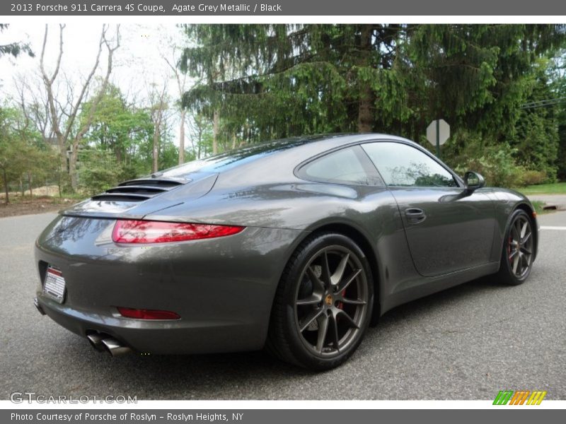 Agate Grey Metallic / Black 2013 Porsche 911 Carrera 4S Coupe