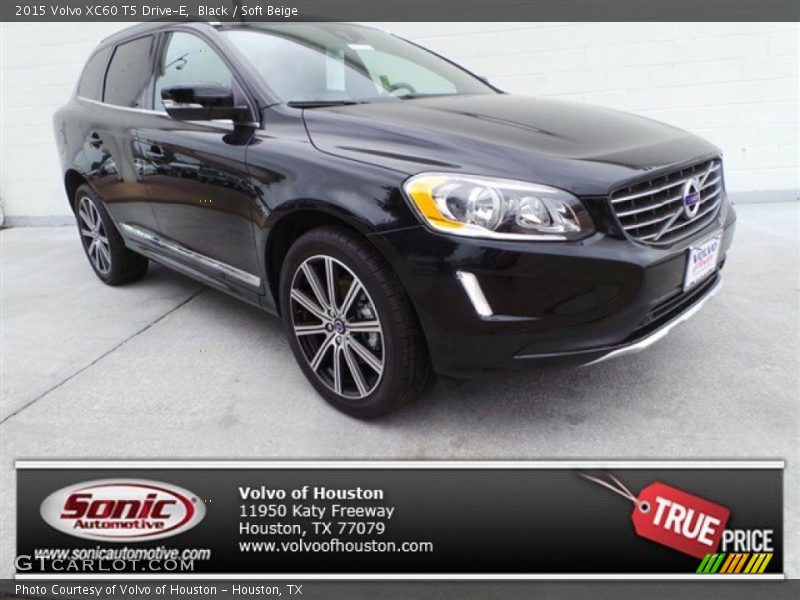 Black / Soft Beige 2015 Volvo XC60 T5 Drive-E