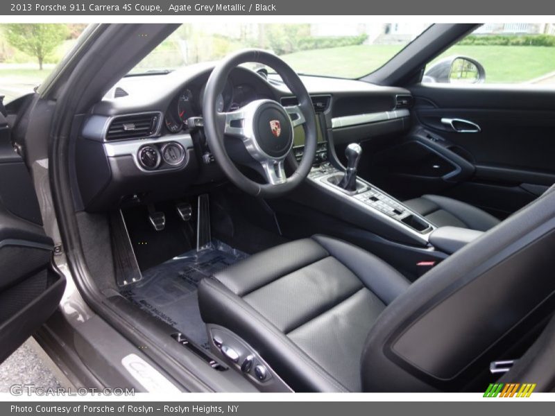 Agate Grey Metallic / Black 2013 Porsche 911 Carrera 4S Coupe