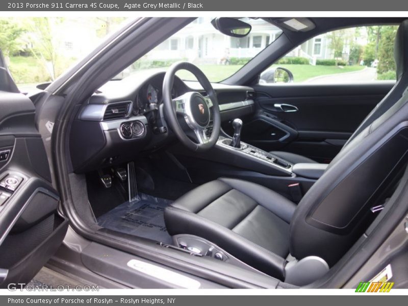 Agate Grey Metallic / Black 2013 Porsche 911 Carrera 4S Coupe