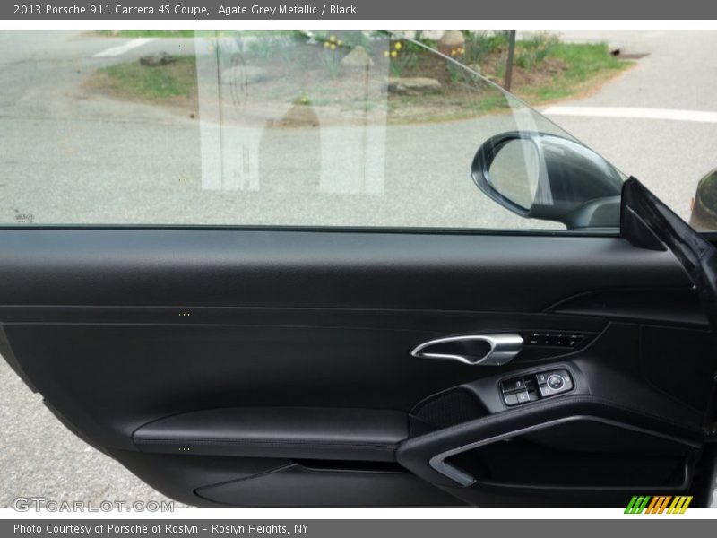 Agate Grey Metallic / Black 2013 Porsche 911 Carrera 4S Coupe