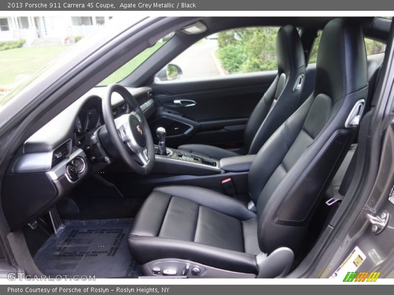 Agate Grey Metallic / Black 2013 Porsche 911 Carrera 4S Coupe