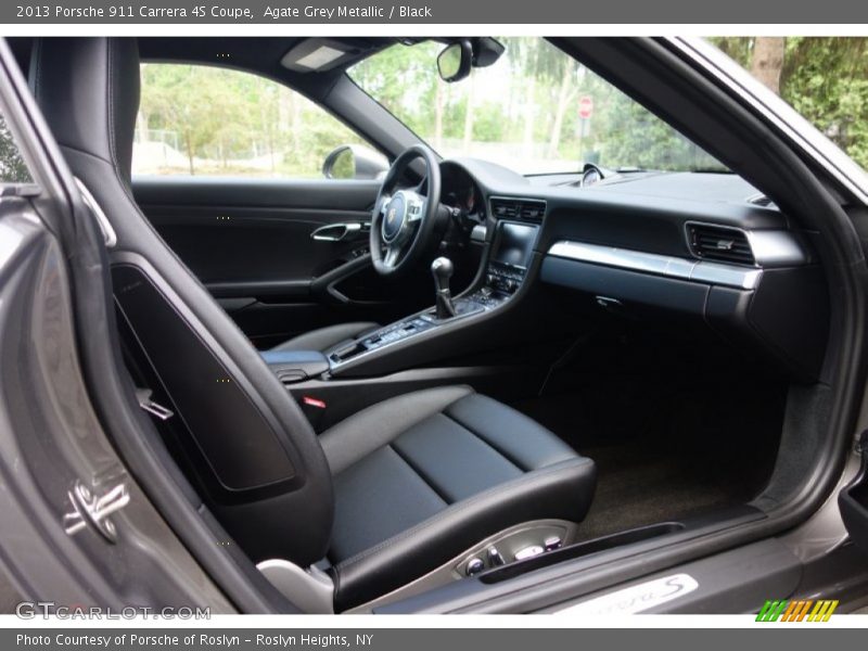 Agate Grey Metallic / Black 2013 Porsche 911 Carrera 4S Coupe