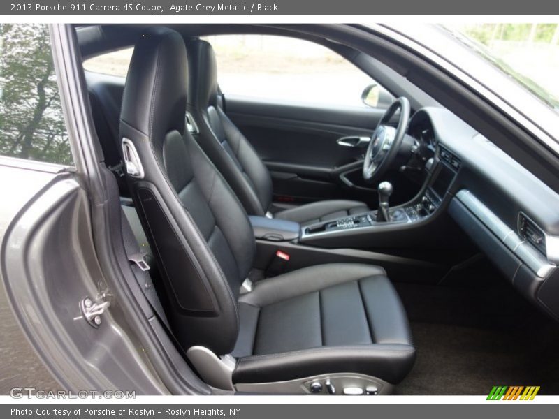 Agate Grey Metallic / Black 2013 Porsche 911 Carrera 4S Coupe