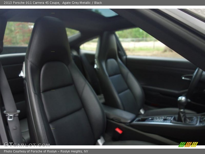 Agate Grey Metallic / Black 2013 Porsche 911 Carrera 4S Coupe