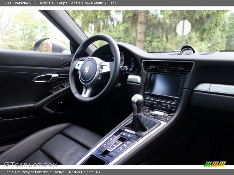 Agate Grey Metallic / Black 2013 Porsche 911 Carrera 4S Coupe