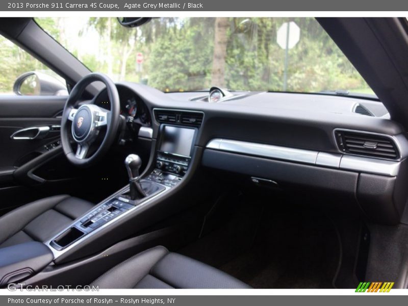 Agate Grey Metallic / Black 2013 Porsche 911 Carrera 4S Coupe