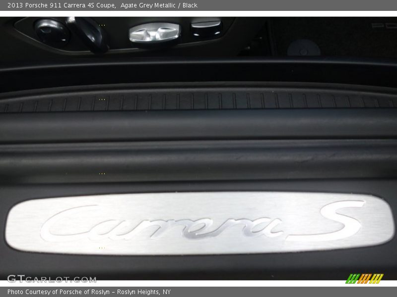 Agate Grey Metallic / Black 2013 Porsche 911 Carrera 4S Coupe