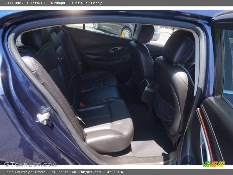 Midnight Blue Metallic / Ebony 2011 Buick LaCrosse CXL