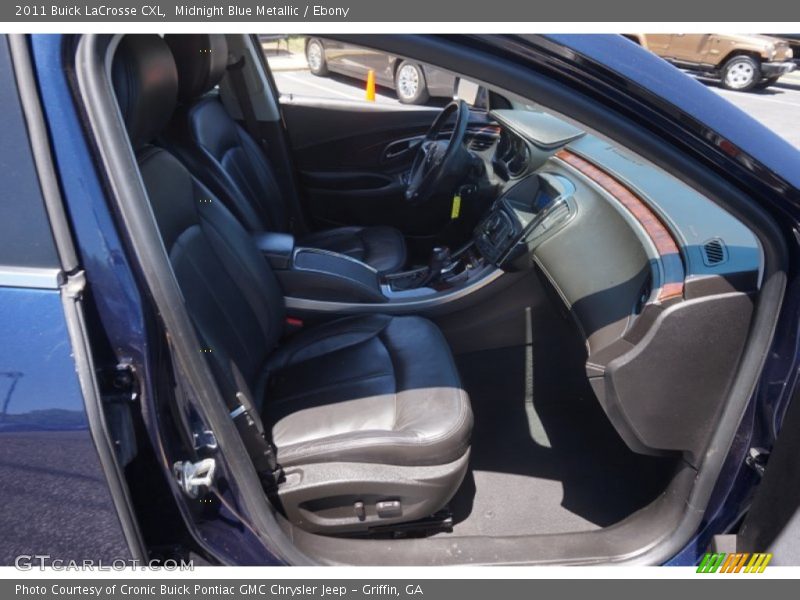 Midnight Blue Metallic / Ebony 2011 Buick LaCrosse CXL