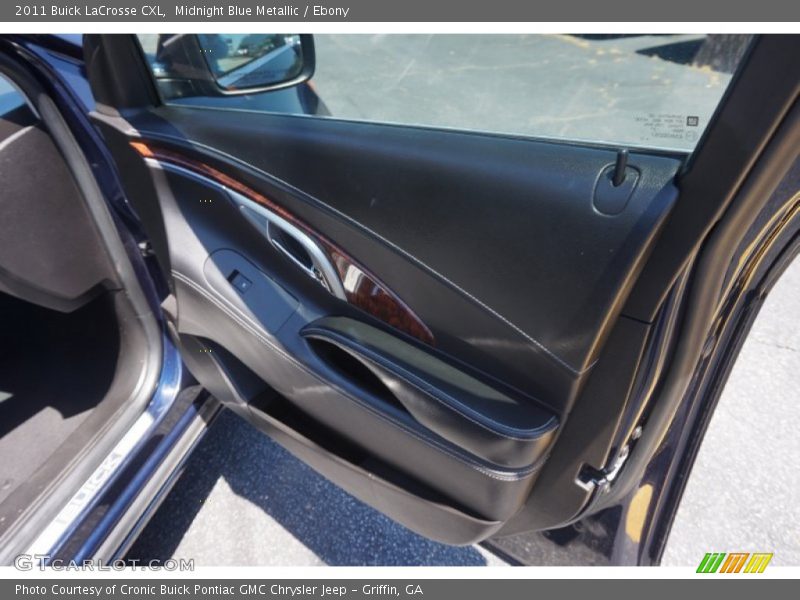 Midnight Blue Metallic / Ebony 2011 Buick LaCrosse CXL