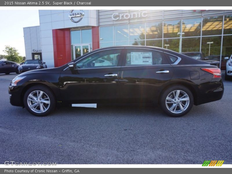 Super Black / Charcoal 2015 Nissan Altima 2.5 SV
