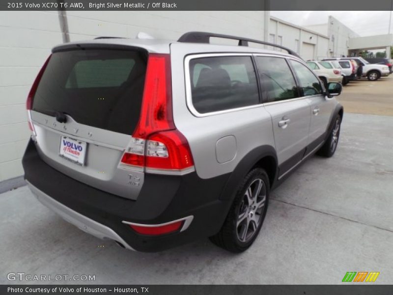 Bright Silver Metallic / Off Black 2015 Volvo XC70 T6 AWD