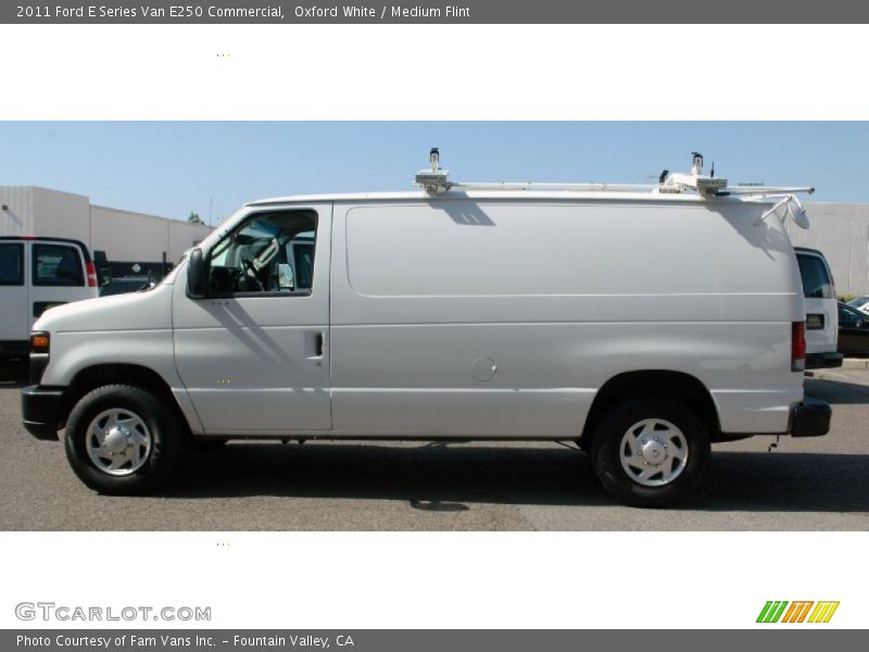 Oxford White / Medium Flint 2011 Ford E Series Van E250 Commercial
