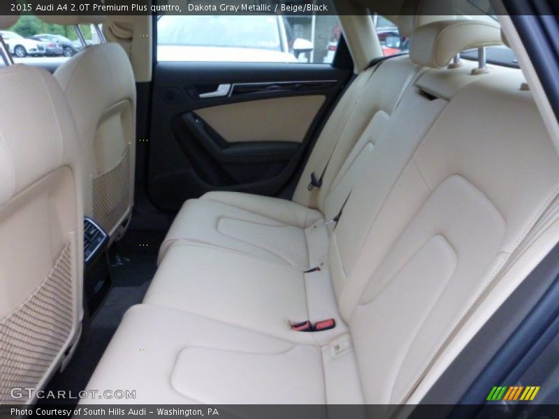 Dakota Gray Metallic / Beige/Black 2015 Audi A4 2.0T Premium Plus quattro