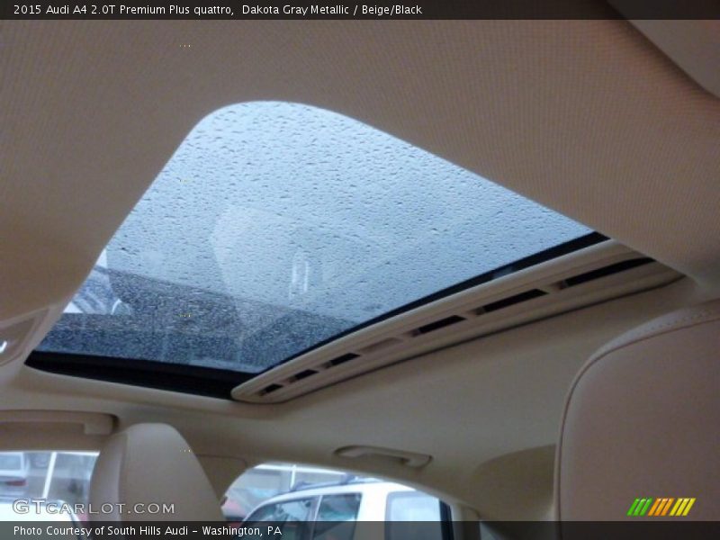 Dakota Gray Metallic / Beige/Black 2015 Audi A4 2.0T Premium Plus quattro