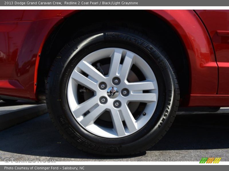 Redline 2 Coat Pearl / Black/Light Graystone 2013 Dodge Grand Caravan Crew