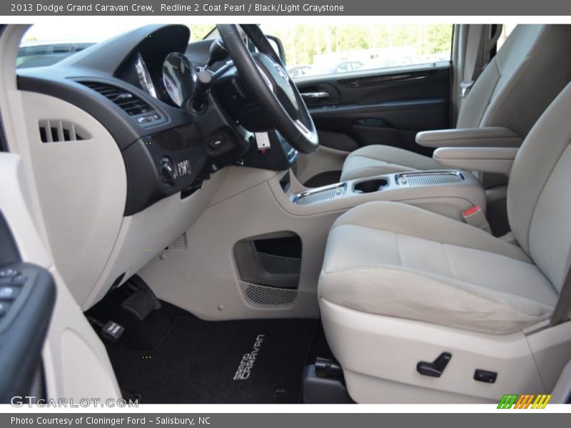 Redline 2 Coat Pearl / Black/Light Graystone 2013 Dodge Grand Caravan Crew