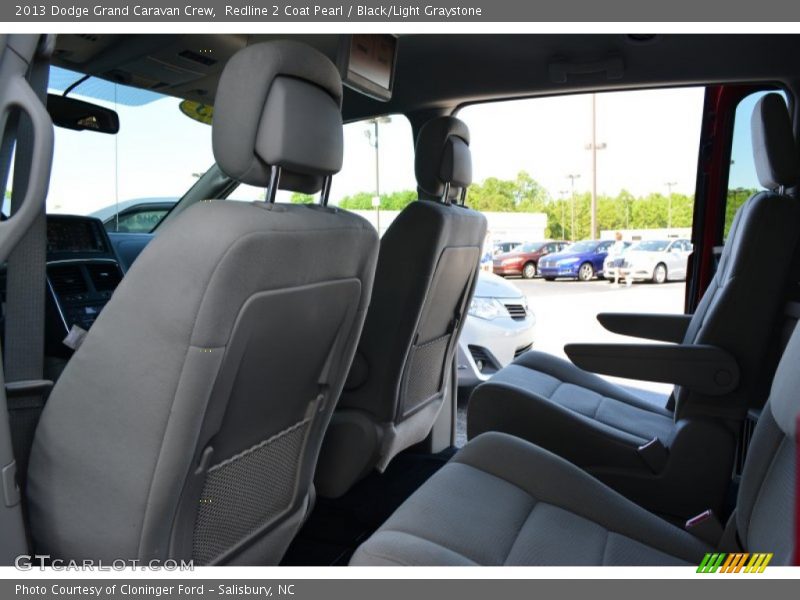 Redline 2 Coat Pearl / Black/Light Graystone 2013 Dodge Grand Caravan Crew