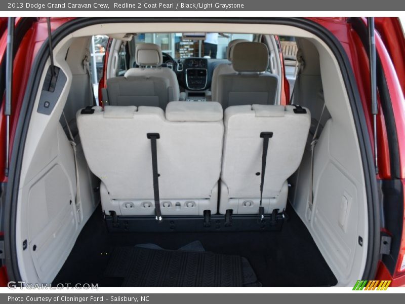 Redline 2 Coat Pearl / Black/Light Graystone 2013 Dodge Grand Caravan Crew