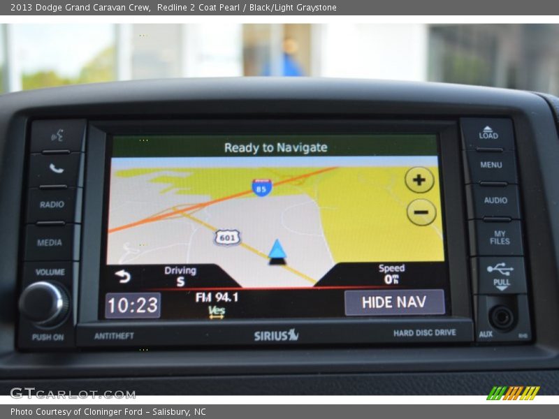 Redline 2 Coat Pearl / Black/Light Graystone 2013 Dodge Grand Caravan Crew