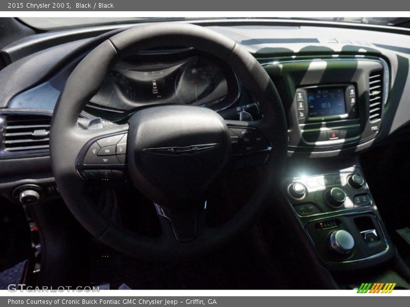 Black / Black 2015 Chrysler 200 S