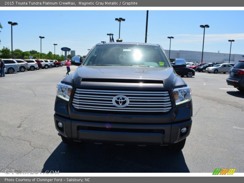 Magnetic Gray Metallic / Graphite 2015 Toyota Tundra Platinum CrewMax