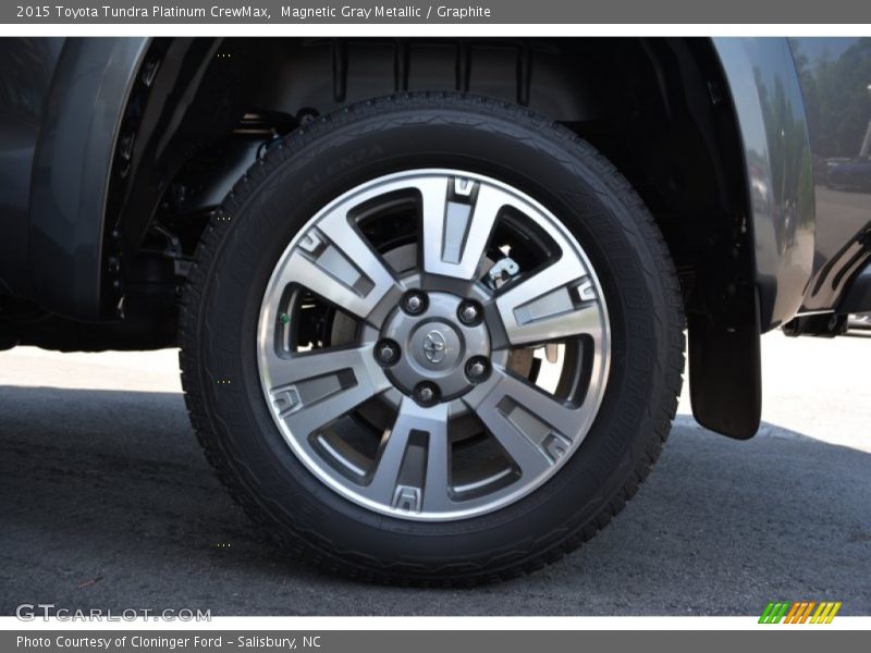 Magnetic Gray Metallic / Graphite 2015 Toyota Tundra Platinum CrewMax
