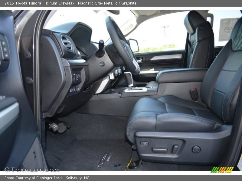 Magnetic Gray Metallic / Graphite 2015 Toyota Tundra Platinum CrewMax