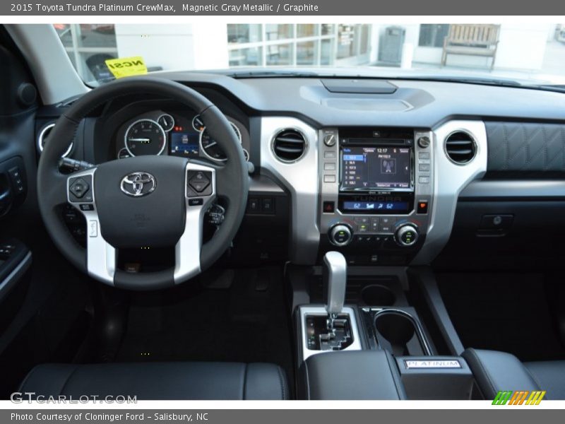 Magnetic Gray Metallic / Graphite 2015 Toyota Tundra Platinum CrewMax