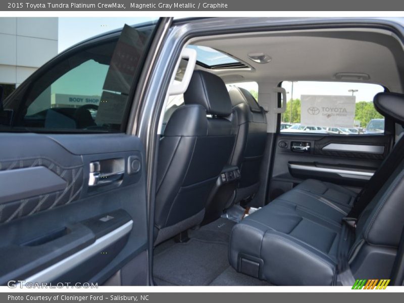 Magnetic Gray Metallic / Graphite 2015 Toyota Tundra Platinum CrewMax