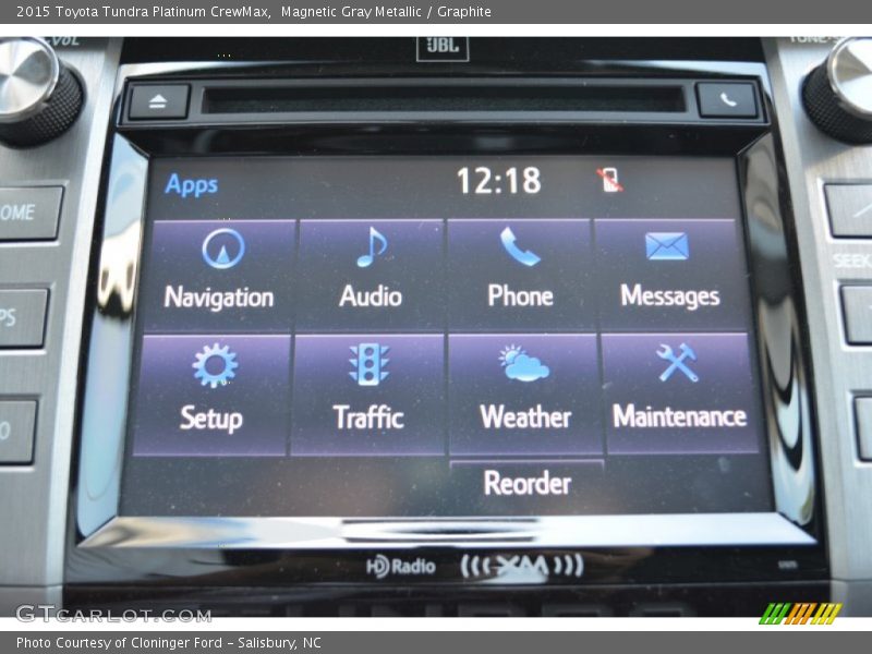 Magnetic Gray Metallic / Graphite 2015 Toyota Tundra Platinum CrewMax