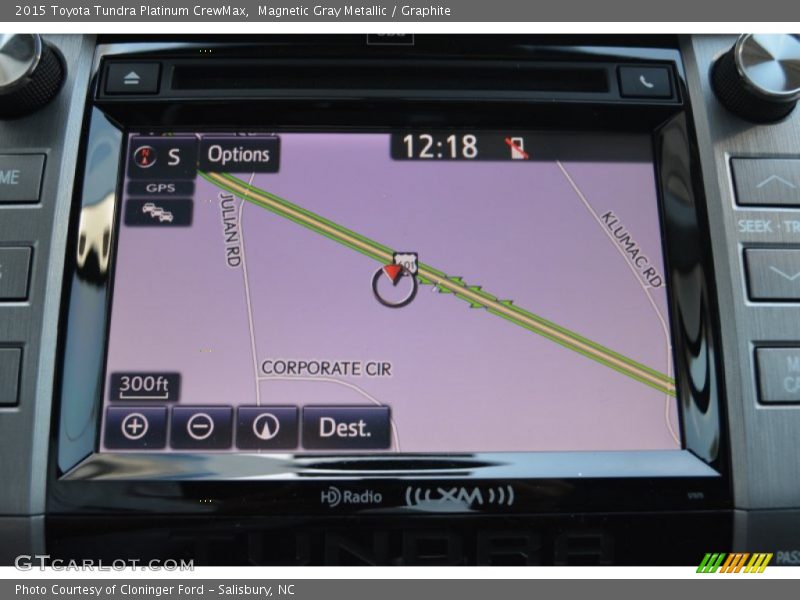 Magnetic Gray Metallic / Graphite 2015 Toyota Tundra Platinum CrewMax