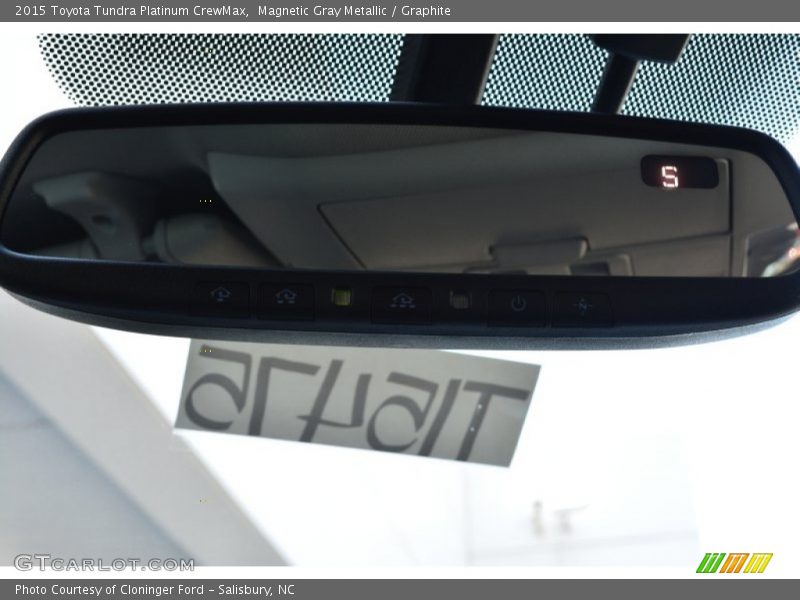 Magnetic Gray Metallic / Graphite 2015 Toyota Tundra Platinum CrewMax