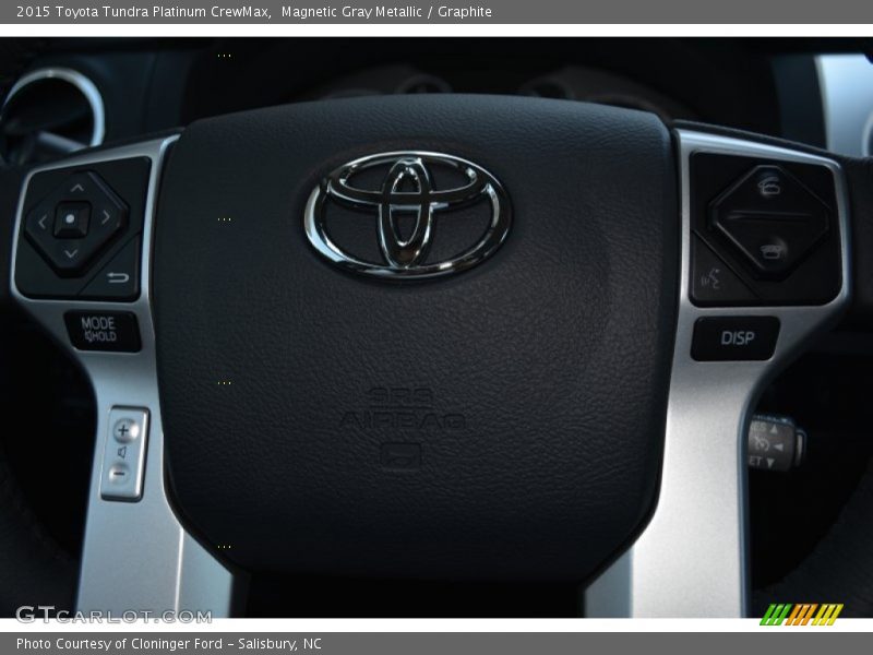 Magnetic Gray Metallic / Graphite 2015 Toyota Tundra Platinum CrewMax