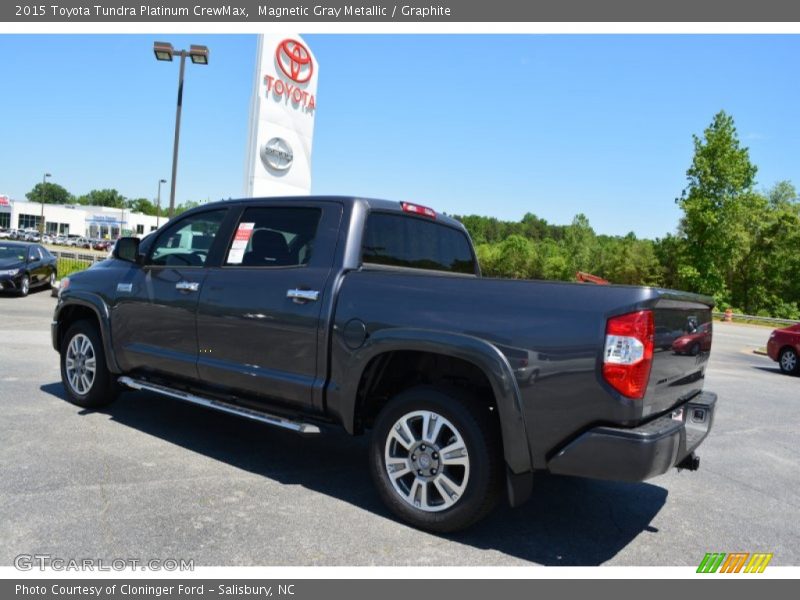 Magnetic Gray Metallic / Graphite 2015 Toyota Tundra Platinum CrewMax