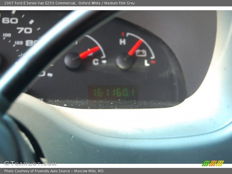 Oxford White / Medium Flint Grey 2007 Ford E Series Van E250 Commercial