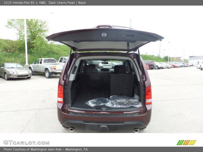 Dark Cherry Pearl / Black 2015 Honda Pilot EX-L 4WD
