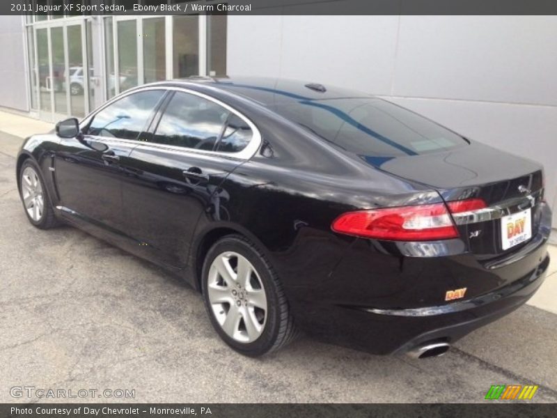 Ebony Black / Warm Charcoal 2011 Jaguar XF Sport Sedan