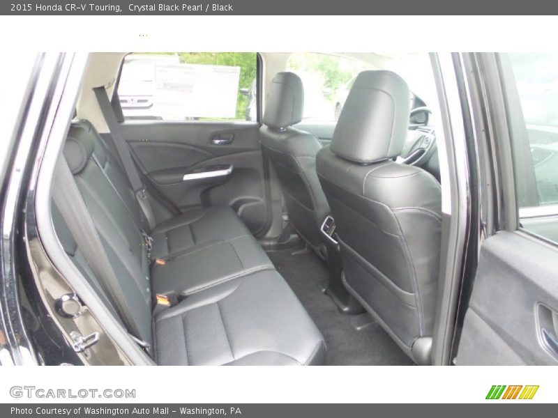 Crystal Black Pearl / Black 2015 Honda CR-V Touring