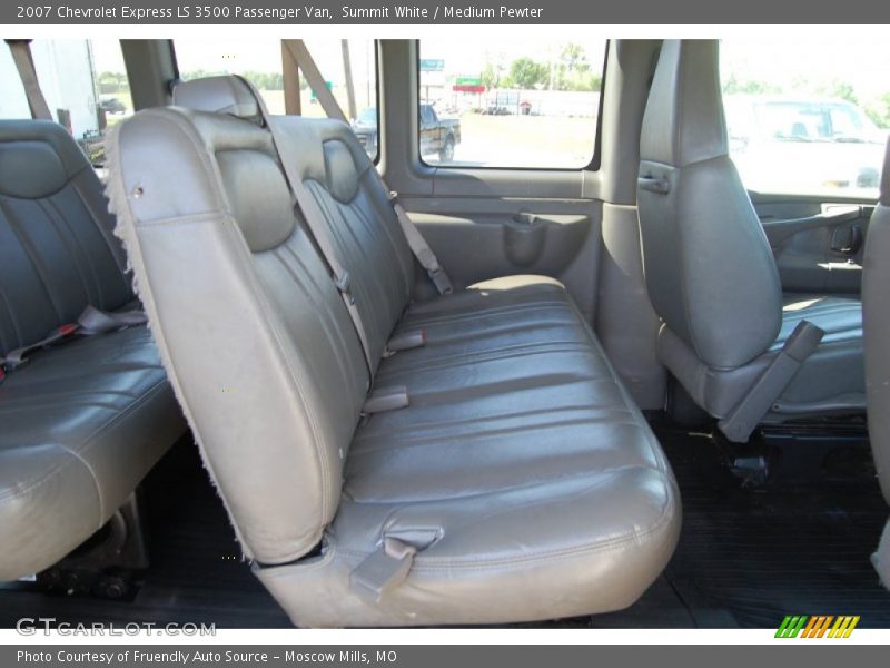 Summit White / Medium Pewter 2007 Chevrolet Express LS 3500 Passenger Van