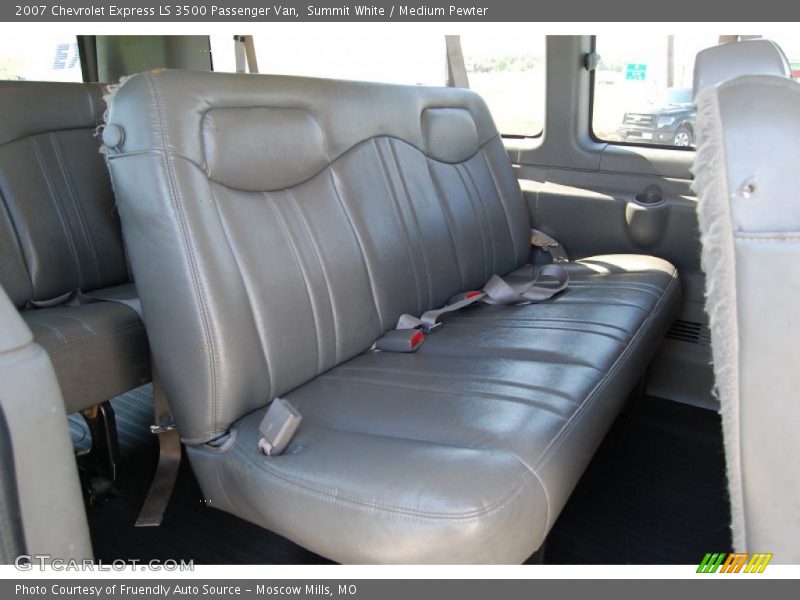 Summit White / Medium Pewter 2007 Chevrolet Express LS 3500 Passenger Van