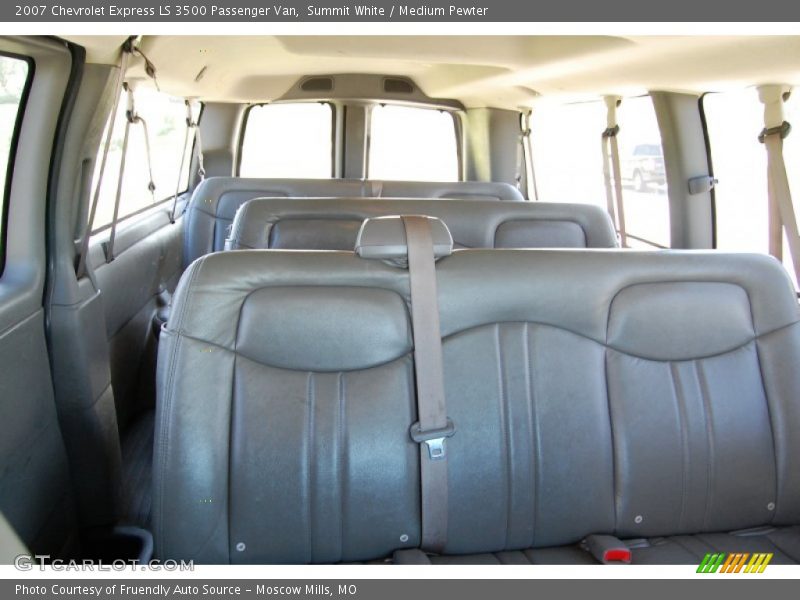 Summit White / Medium Pewter 2007 Chevrolet Express LS 3500 Passenger Van