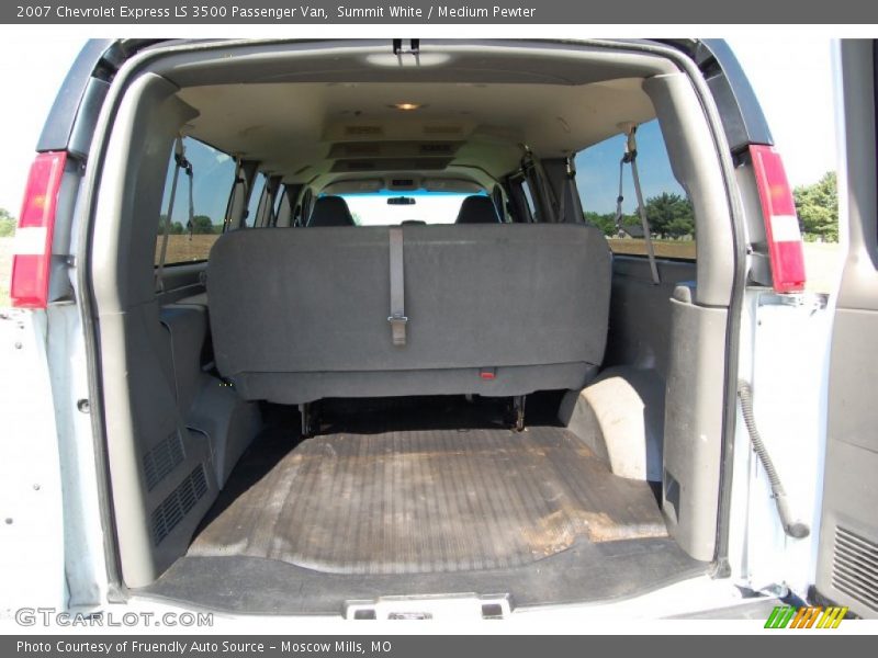 Summit White / Medium Pewter 2007 Chevrolet Express LS 3500 Passenger Van