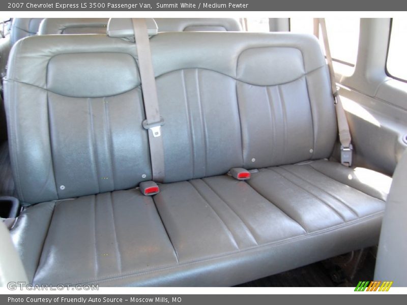 Summit White / Medium Pewter 2007 Chevrolet Express LS 3500 Passenger Van