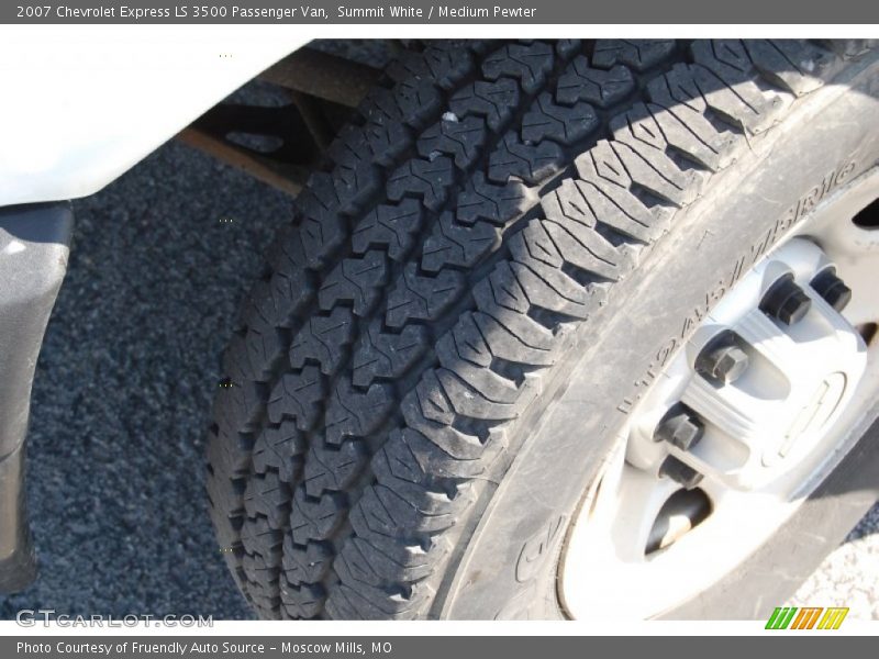 Summit White / Medium Pewter 2007 Chevrolet Express LS 3500 Passenger Van