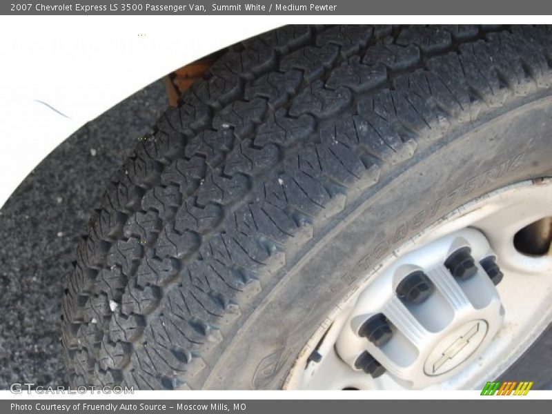 Summit White / Medium Pewter 2007 Chevrolet Express LS 3500 Passenger Van