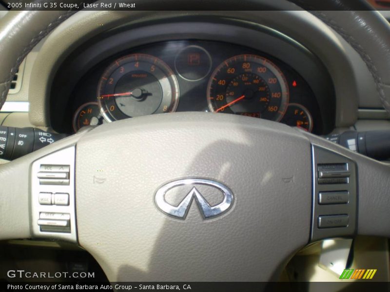 Laser Red / Wheat 2005 Infiniti G 35 Coupe