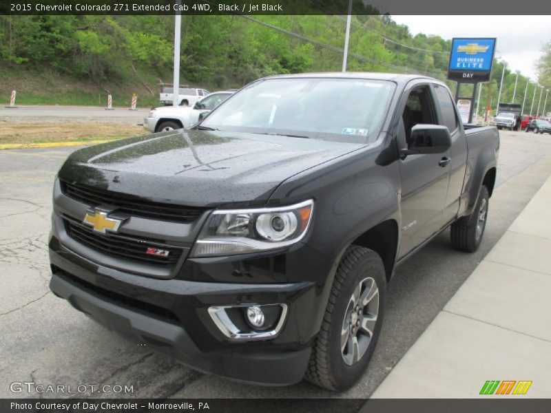 Black / Jet Black 2015 Chevrolet Colorado Z71 Extended Cab 4WD